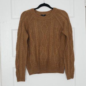 H&M Brown Fisherman Sweater